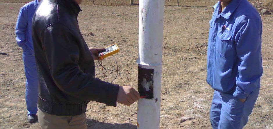 防腐層破損點檢測